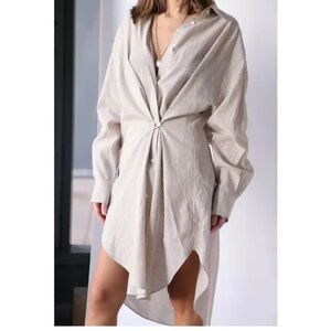Isabel Marant Etoile Robe‎ Seen Dress in Ocre